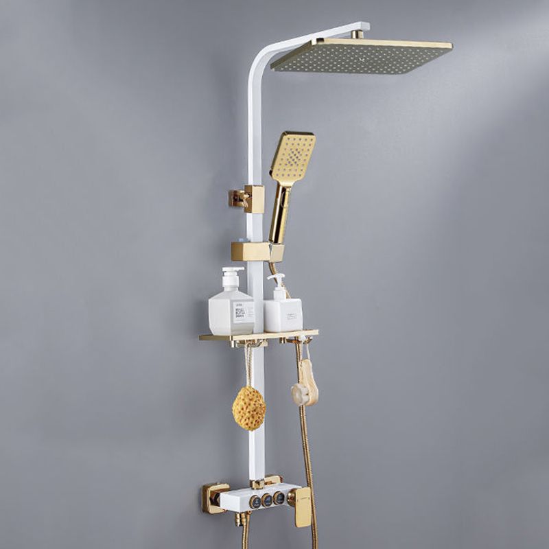 BowLift | Modern Shower System Wall-Mounted Stain-Resistant Shower System with Hand Shower