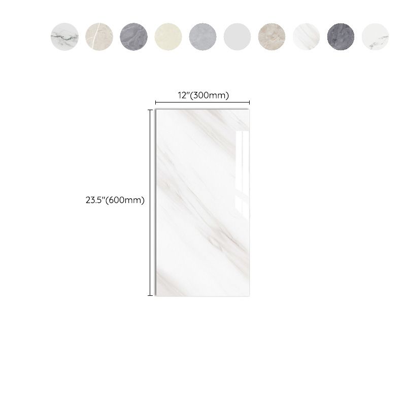 BowLift | Modern Peel-and-Stick Back Wall PVC Rectangular Wall Tile for Kitchen and Bathroom