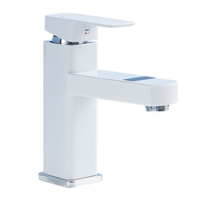 BowLift | Contemporary sink faucet Digital display Monochrome Low arch basin Bathroom sink