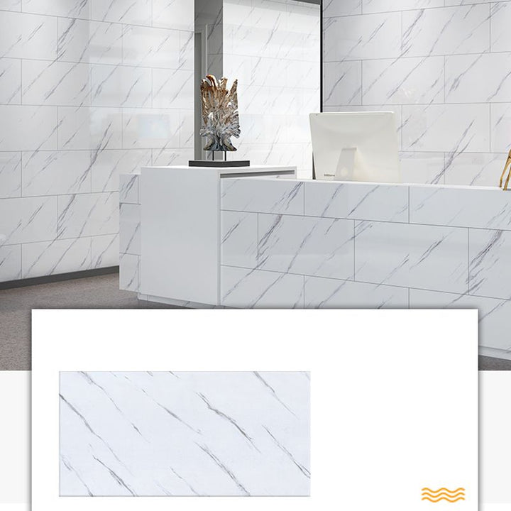 BowLift | PVC Rectangular 3-Pack 12" X 23" Peel & Stick Mosaic Tile Kitchen and Bath Backsplash