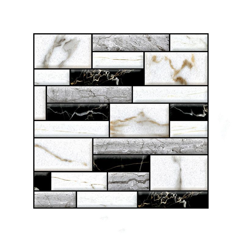 BowLift | 3D Peel and Stick Tiles Plastic Square Peel and Stick Tiles with Waterproof