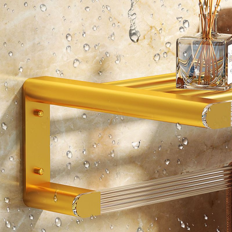 BowLift | Modern 7-piece Bathroom Accessory Set Metal Bathroom Set in Gold