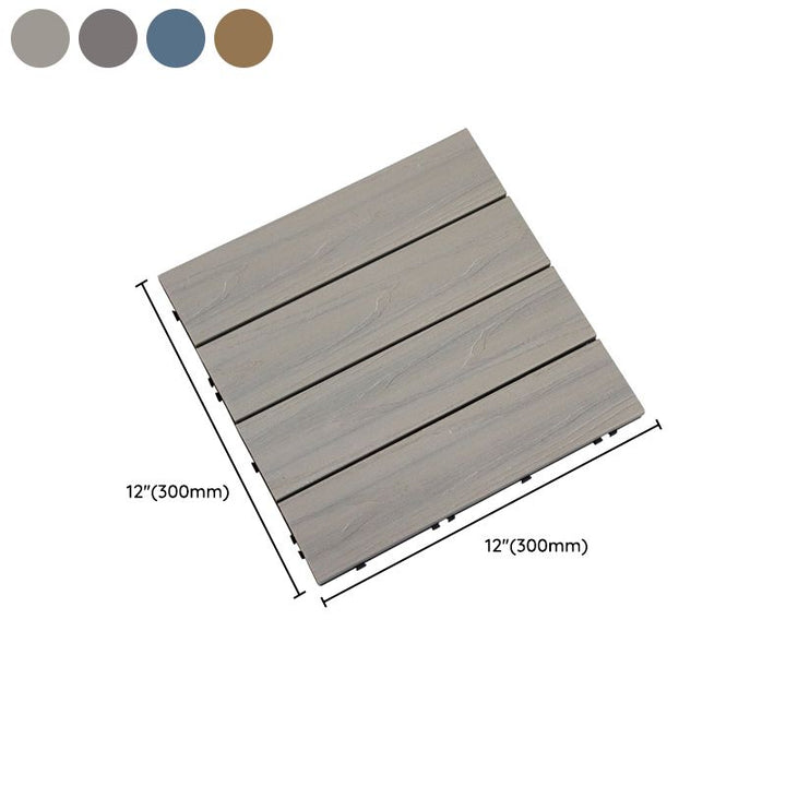 BowLift | Square Click Parquet Tiles Composite Tiles Striped Pattern Tile Set