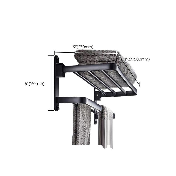 BowLift | Modern Bathroom Accessory Set Black Soap Dish Bath Shelf Bathroom Set