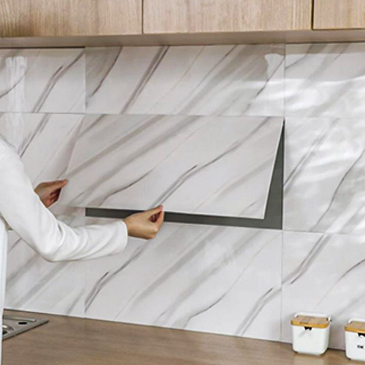 BowLift | Rectangular fireproof tile PVC Single Peel & Stick tile for Backsplash Wall