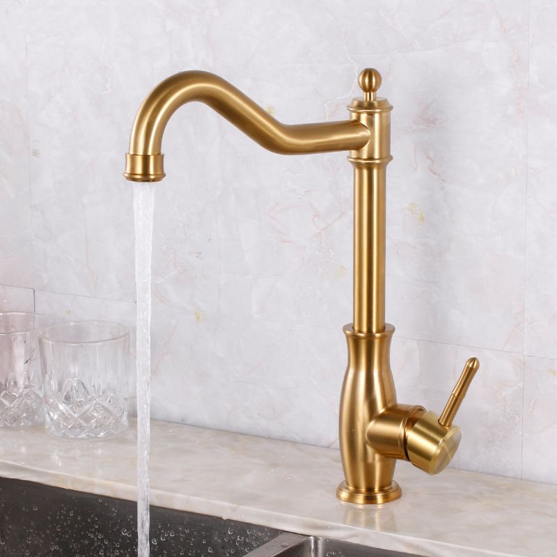BowLift | Traditional Built-in Inlet Standard Kitchen Faucet Lead-free Faucet