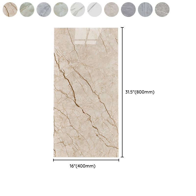 BowLift | Modern Marbling Single Plate Waterproof Back Wall Rectangular Wall Tile