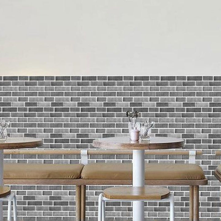BowLift | Industrial Wall Panel 3D Brick Bathroom Living Room Wall Panels Set of 5