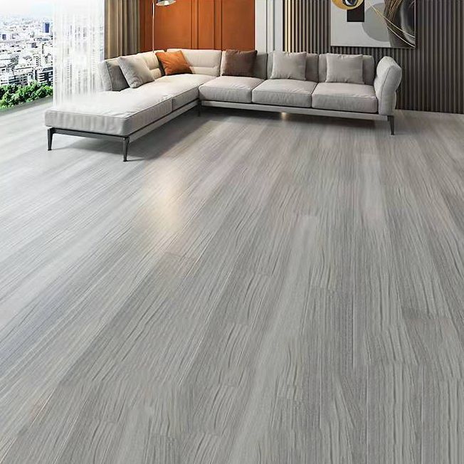 BowLift | 49"x8" width E0 natural solid wood laminate flooring, click-lock, waterproof