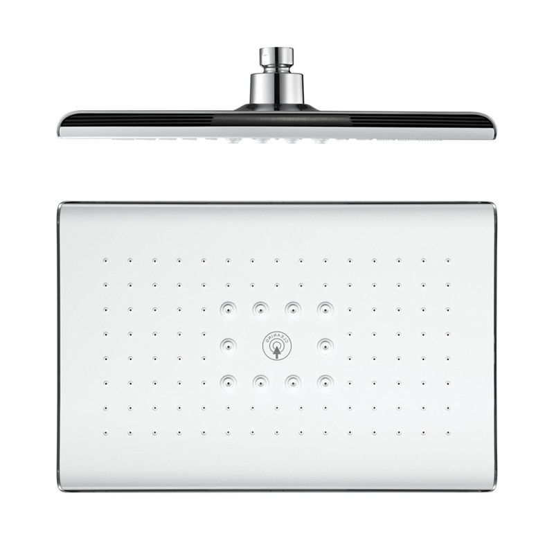 BowLift | Rectangular Fixed Shower Head Traditional Ceiling Mounted Shower Head