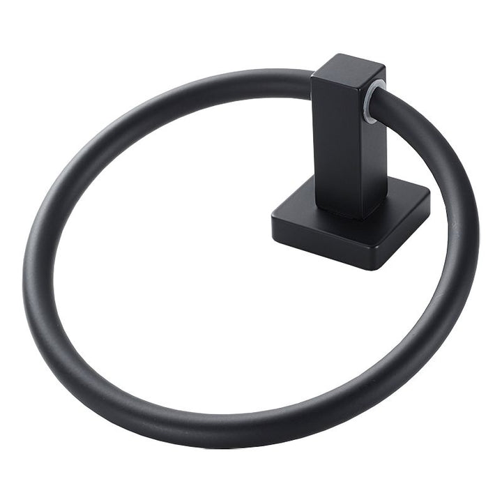 BowLift | Traditional Bathroom Accessories Set Black Towel Ring Bathroom Shelf Bathroom Accessories Set