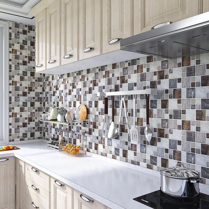 BowLift | Modern Field Tile Waterproof Peel and Stick Wall Tile for the Kitchen