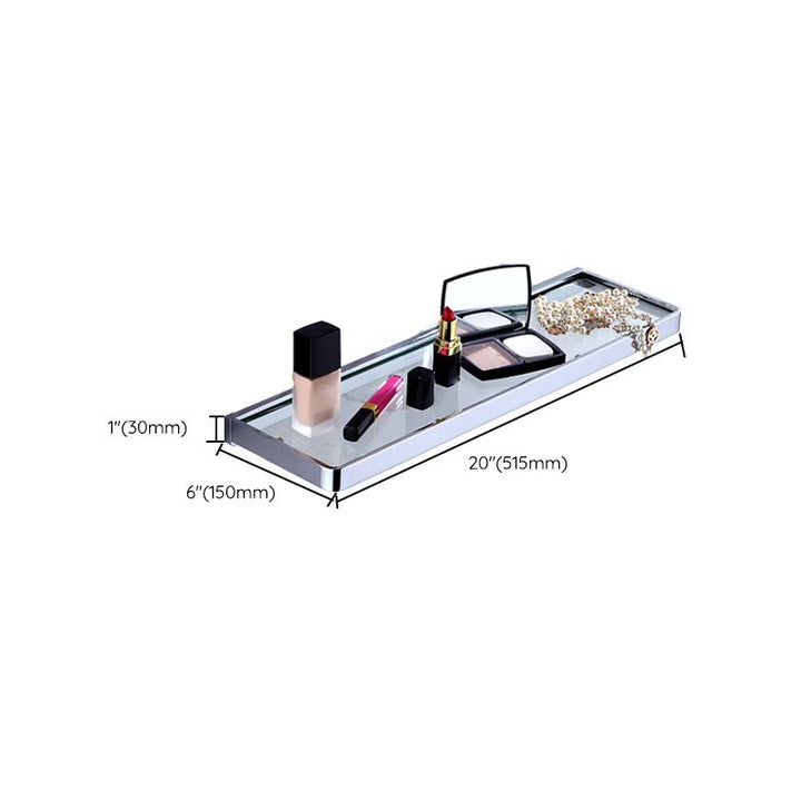BowLift | Chrome brass modern bathroom accessory set with towel bar/ ring/ paper holder & bathrobe hook