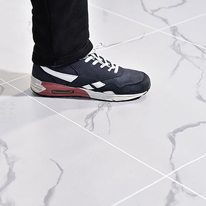 BowLift | Rectangular Plastic Floor Water-Resistant Fabric Look Floor Tiles