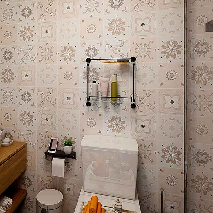 BowLift | Spanish Pattern Single Tile Waterproof Peel & Stick Tile for Splashback Wall