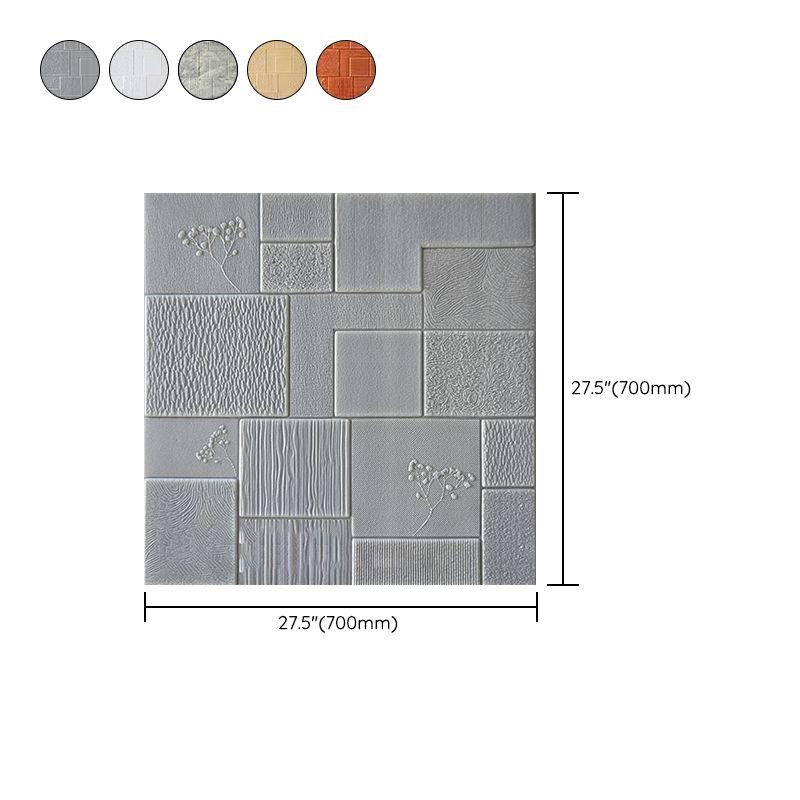 BowLift | Industrial Wall Plank 3D Brick Bathroom Living Room Wall Panel Set of 1