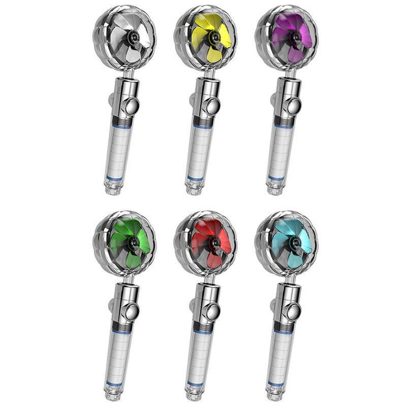 BowLift | Contemporary Hand Shower Round Plastic Hand Shower with Adjustable Spray Pattern