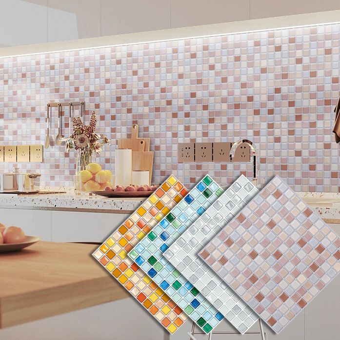 BowLift | PVC tile peel and stick tile kitchen waterproof mosaic backsplash wall tile
