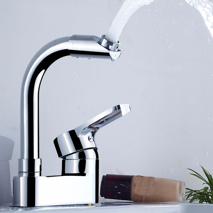 BowLift | Modern Deck Mounted Bronze Freestanding Tub Filler Single Handle Freestanding Faucet