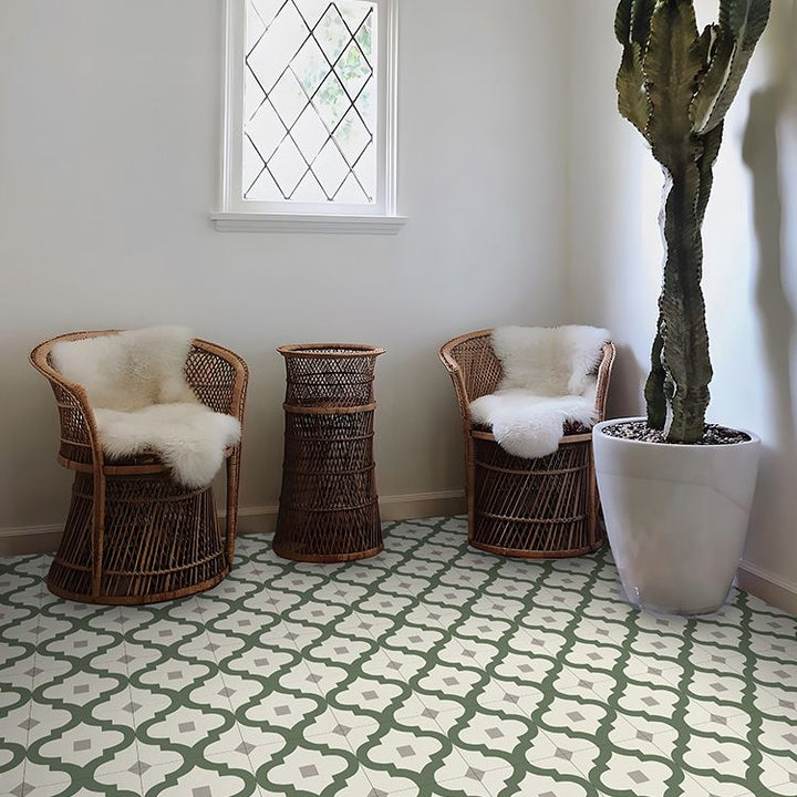 BowLift | Field Tile Wallpaper Square PVC Removable and Adhesive Back Wall Tile