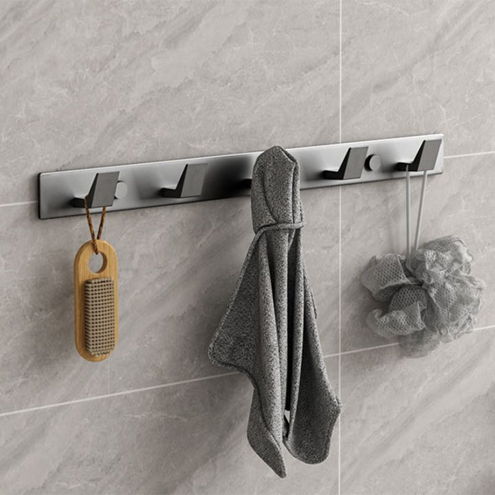 BowLift | Modern Gray Bathroom Accessory Kit Paper Holder Bath Shelf Bathroom Hardware Set
