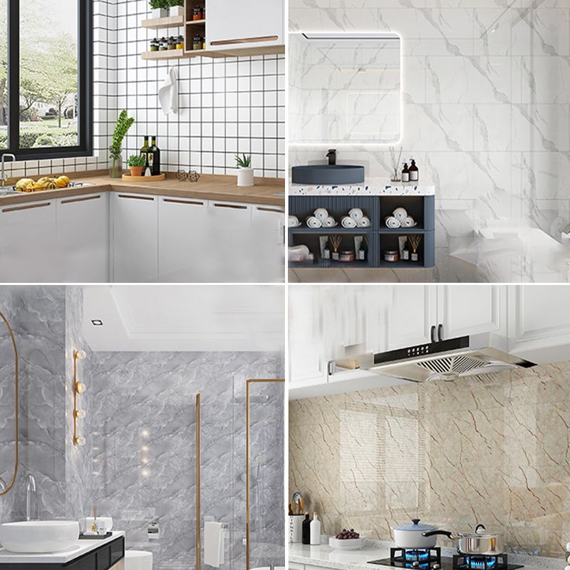 BowLift | Rectangular fireproof tile PVC Single Peel & Stick tile for Backsplash Wall