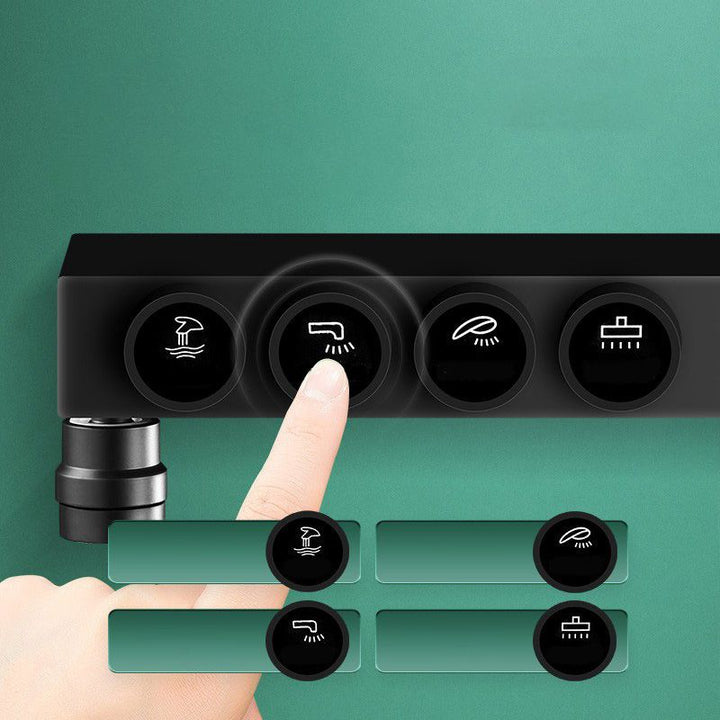 BowLift | Modern adjustable water flow shower faucet shower hose shower system on the wall