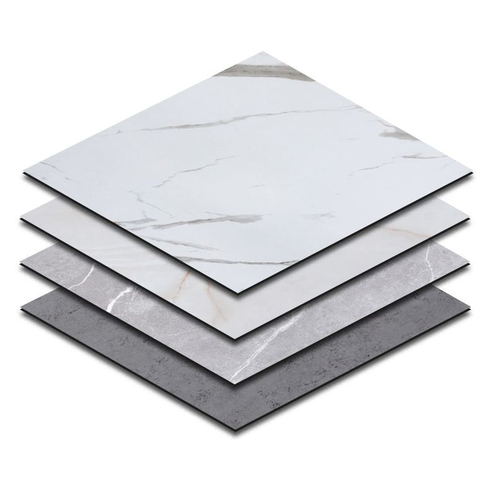 BowLift | Indoor Vinyl Floor Peel and Stick PVC Marble Print Square Floor