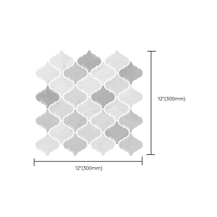 BowLift | Peel & Stick Subway Tiles Plastic Stain Resistant Peel & Stick Subway Tiles 5-Pack