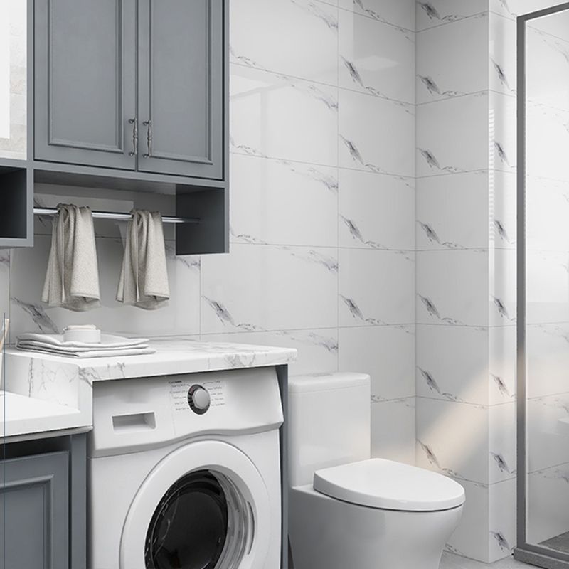 BowLift | Bathroom mosaic tile marble print peel-and-stick backsplash tile