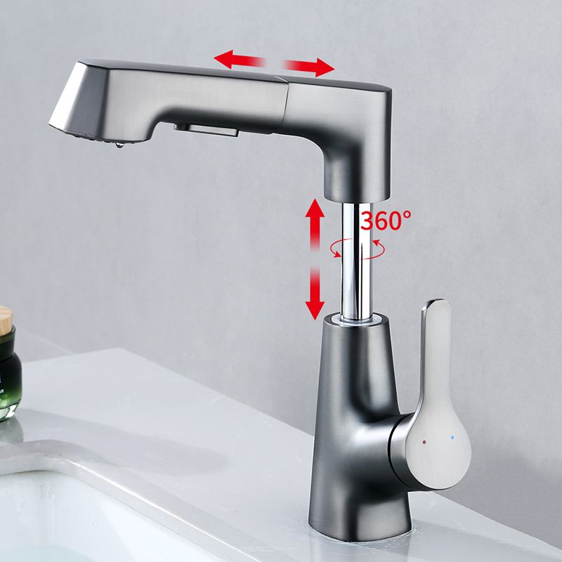 BowLift | Modern Faucet Solid Copper Centerset Bathroom Faucet