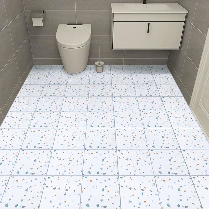 BowLift | Modern PVC Flooring Self-adhesive Geometrically Printed Low Gloss Vinyl Floor Planks