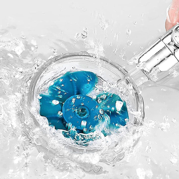 BowLift | Contemporary Handheld Supercharged Showerhead Round 3 Setting Spray Head