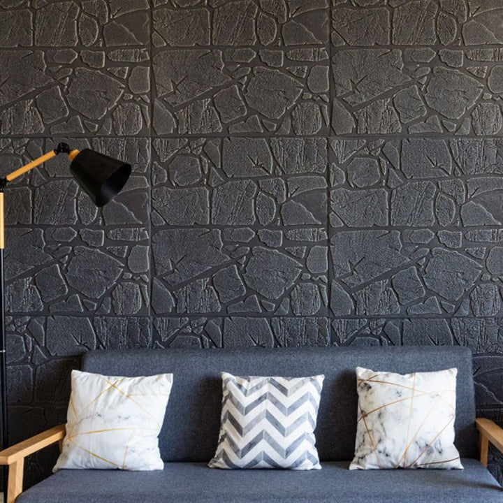 BowLift | Modern Pearl Wainscoting PVC Wall Access Panel Peel and Stick Wall Tile for Bedroom