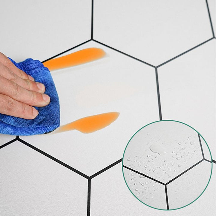 BowLift | Waterproof kitchen backsplash mosaic tiles Smooth peel and stick wall tiles