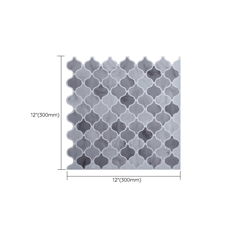 BowLift | Square Peel & Stick Tile Stone Composite Subway Tile for Backsplash Wall