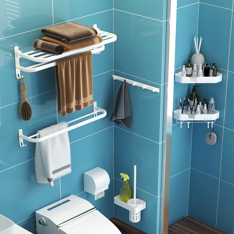 BowLift | Modern Bathroom Hardware Set White Metal Bathroom Accessories Set
