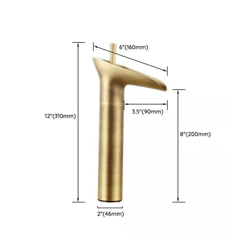 BowLift | Round Single Handle Faucet Country Style Sink Mixer