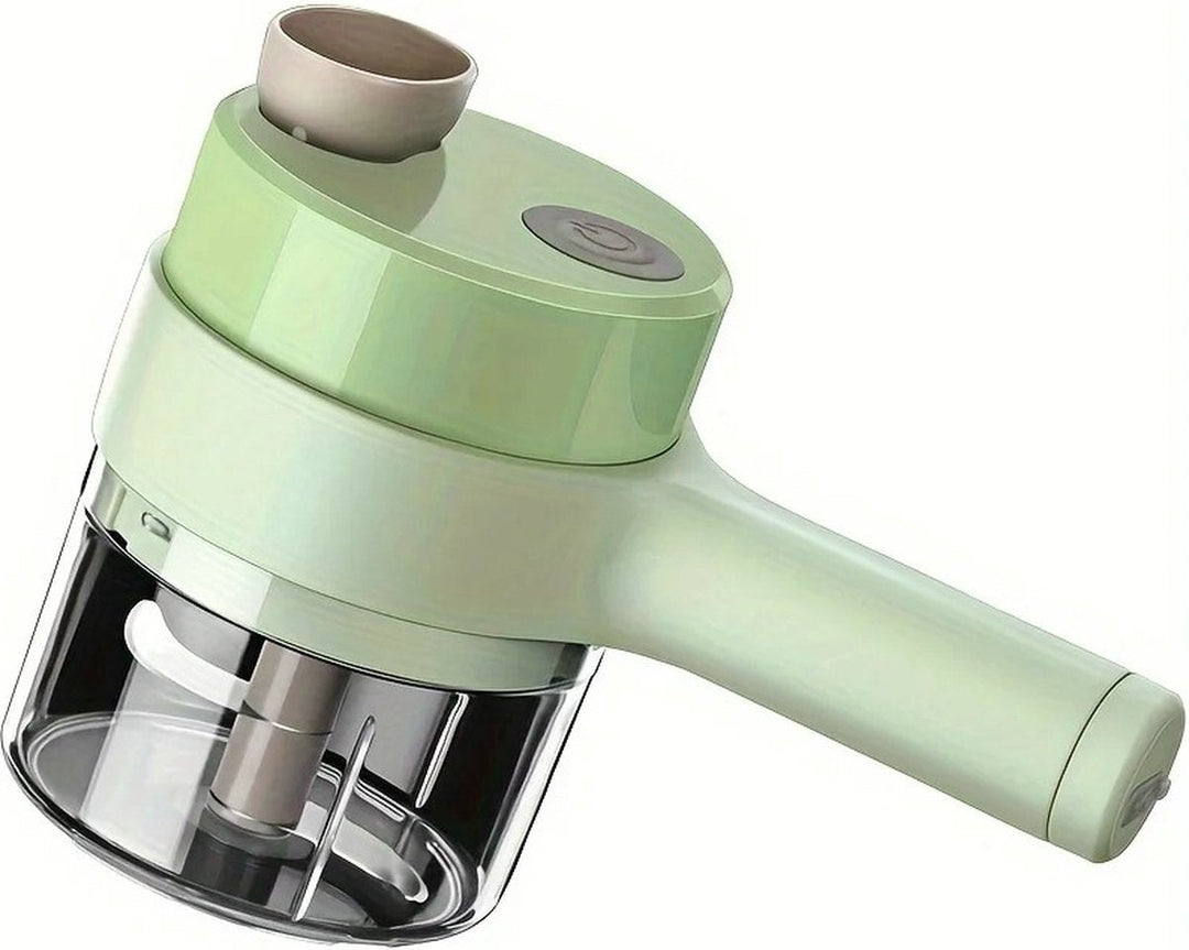 BowLift | SnijGemak 4-in-1 Electric Vegetable Slicer – Rechargeable & With Collection Bin