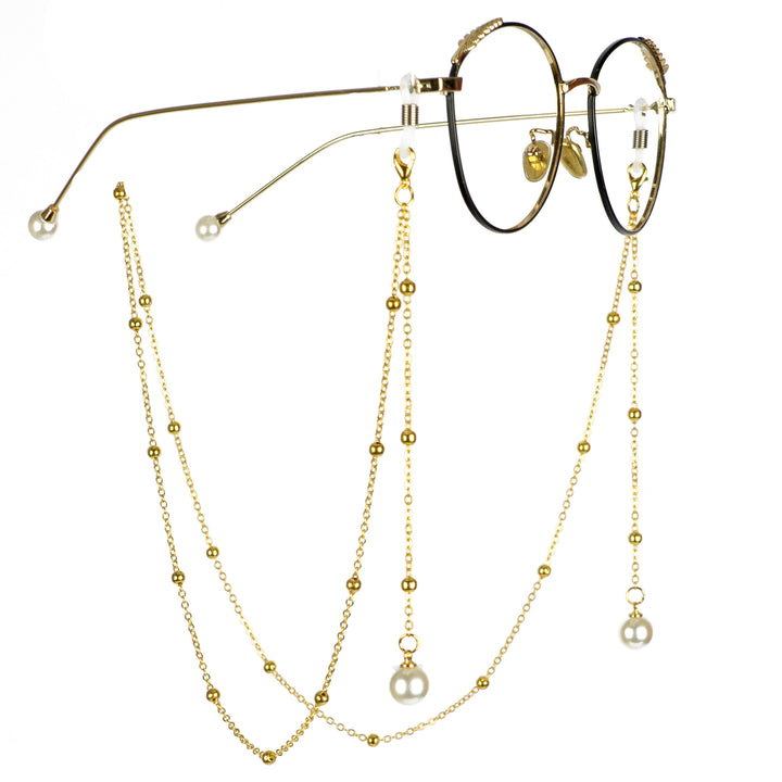 Chic Beaded Eyewear Holder Bowlift
