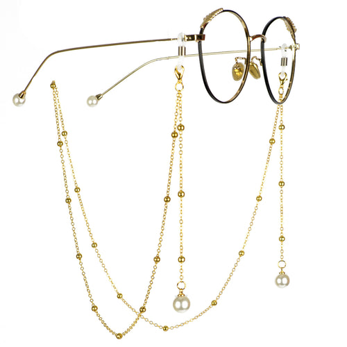 Chic Beaded Eyewear Holder Bowlift
