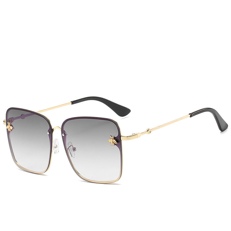 Luxury Oversized Geometric Frame Sunglasses Bowlift