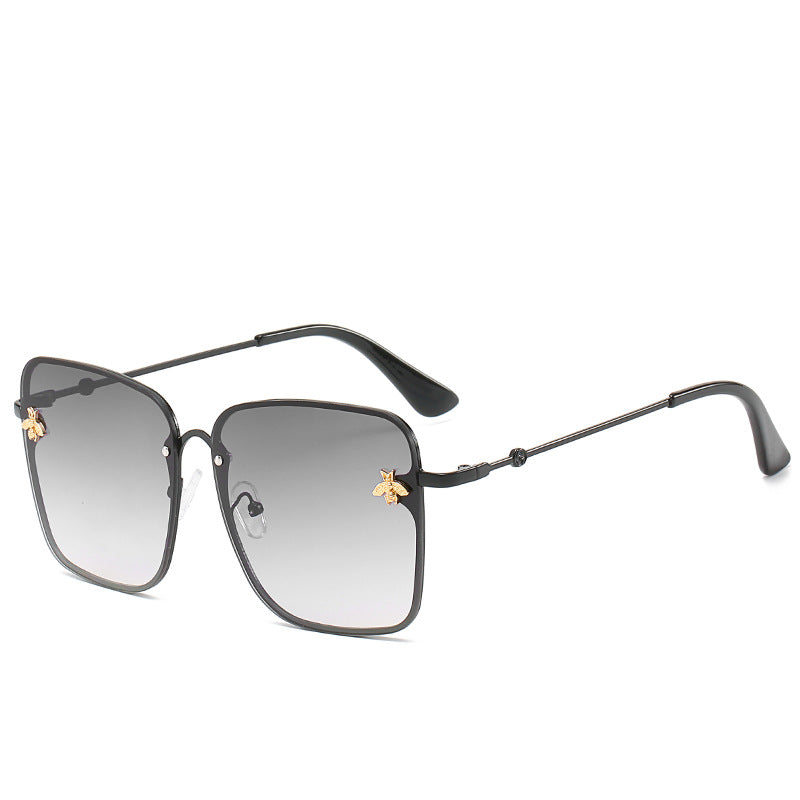 Luxury Oversized Geometric Frame Sunglasses Bowlift