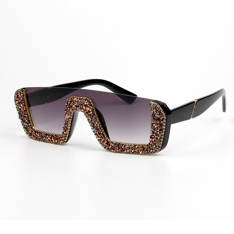 Ladies elegant glitter sunglasses with striking frame Bowlift