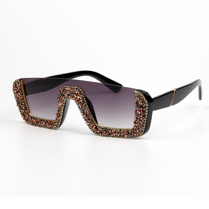 Ladies elegant glitter sunglasses with striking frame Bowlift