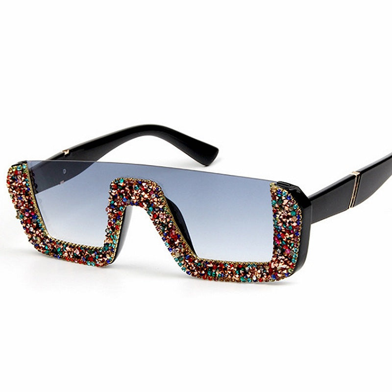 Ladies elegant glitter sunglasses with striking frame Bowlift