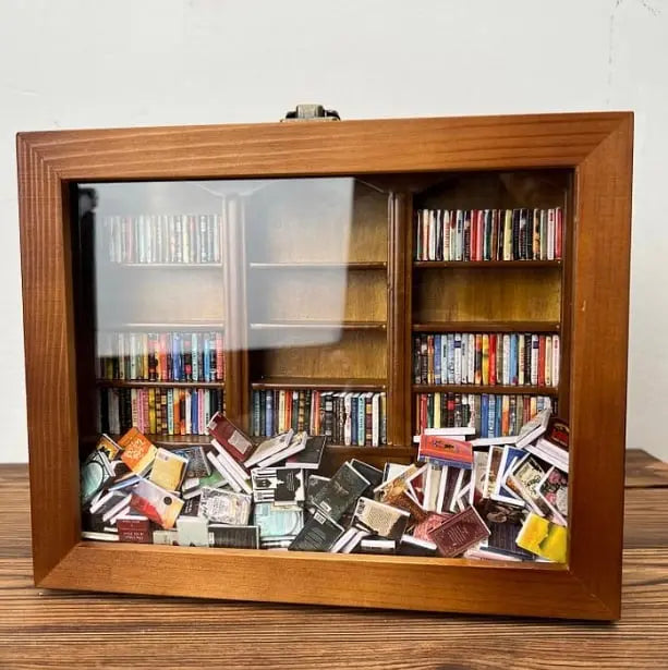 BowLift | Miniature Wooden Shelf — Handmade Stress Relief Toy