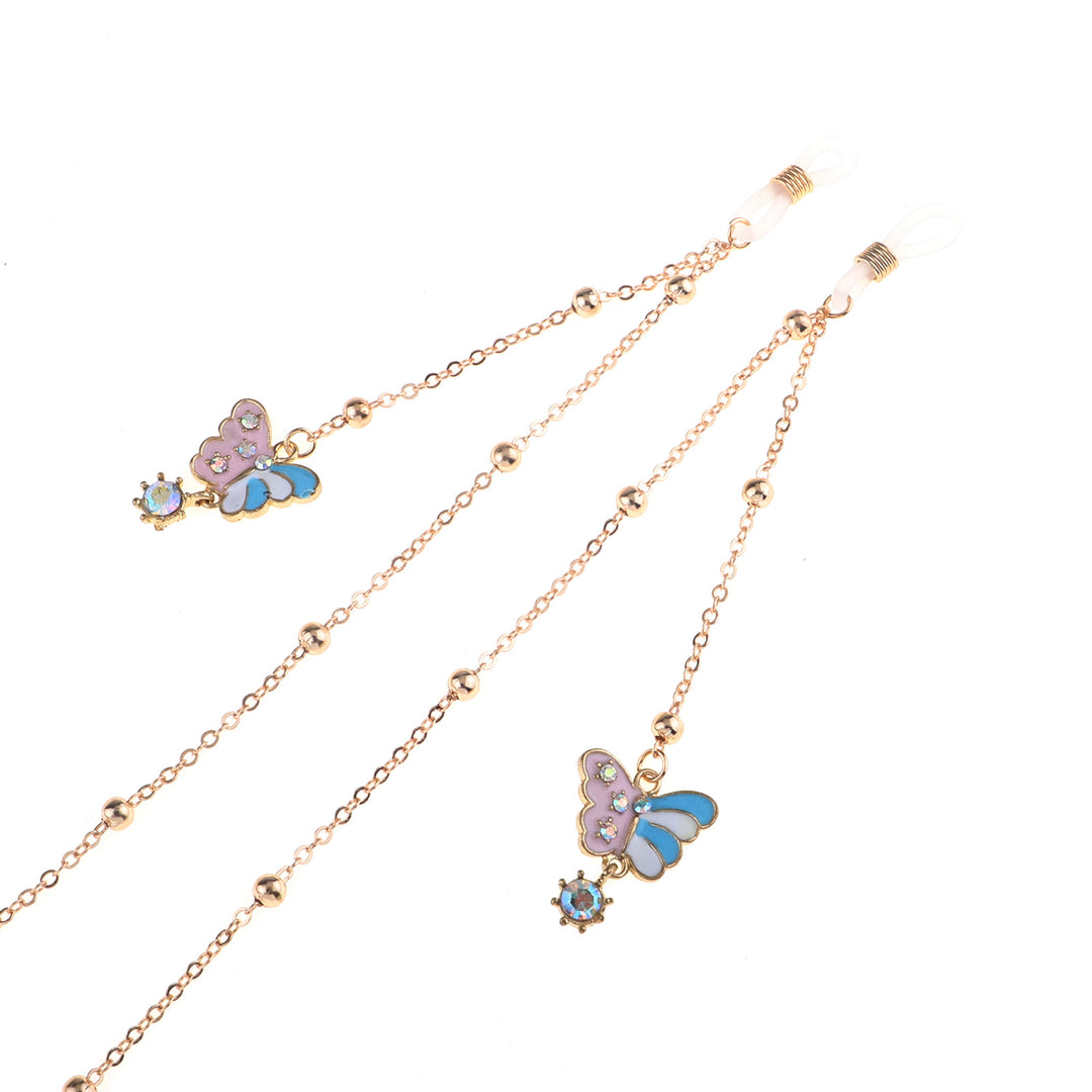 Decorative Butterfly Eyewear Chain Bowlift