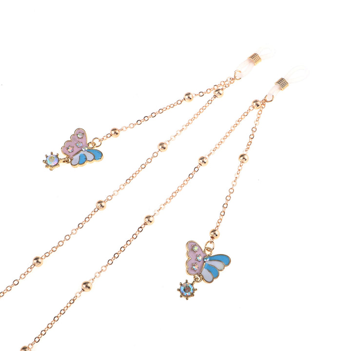 Decorative Butterfly Eyewear Chain Bowlift
