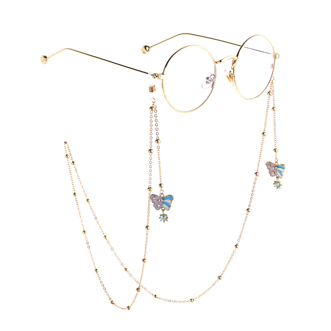 Decorative Butterfly Eyewear Chain Bowlift
